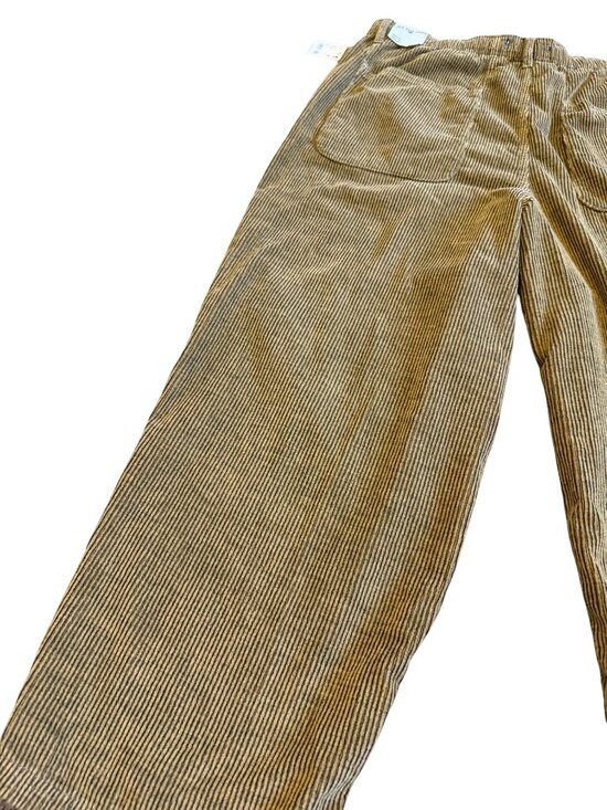 We The Free People Roscoe Pull-On Straight Textured Cotton Pants Size XL NWT - Picture 10 of 15